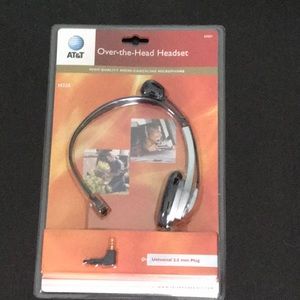 AT&T OVER-THE-HEAD HEADSET, NWT